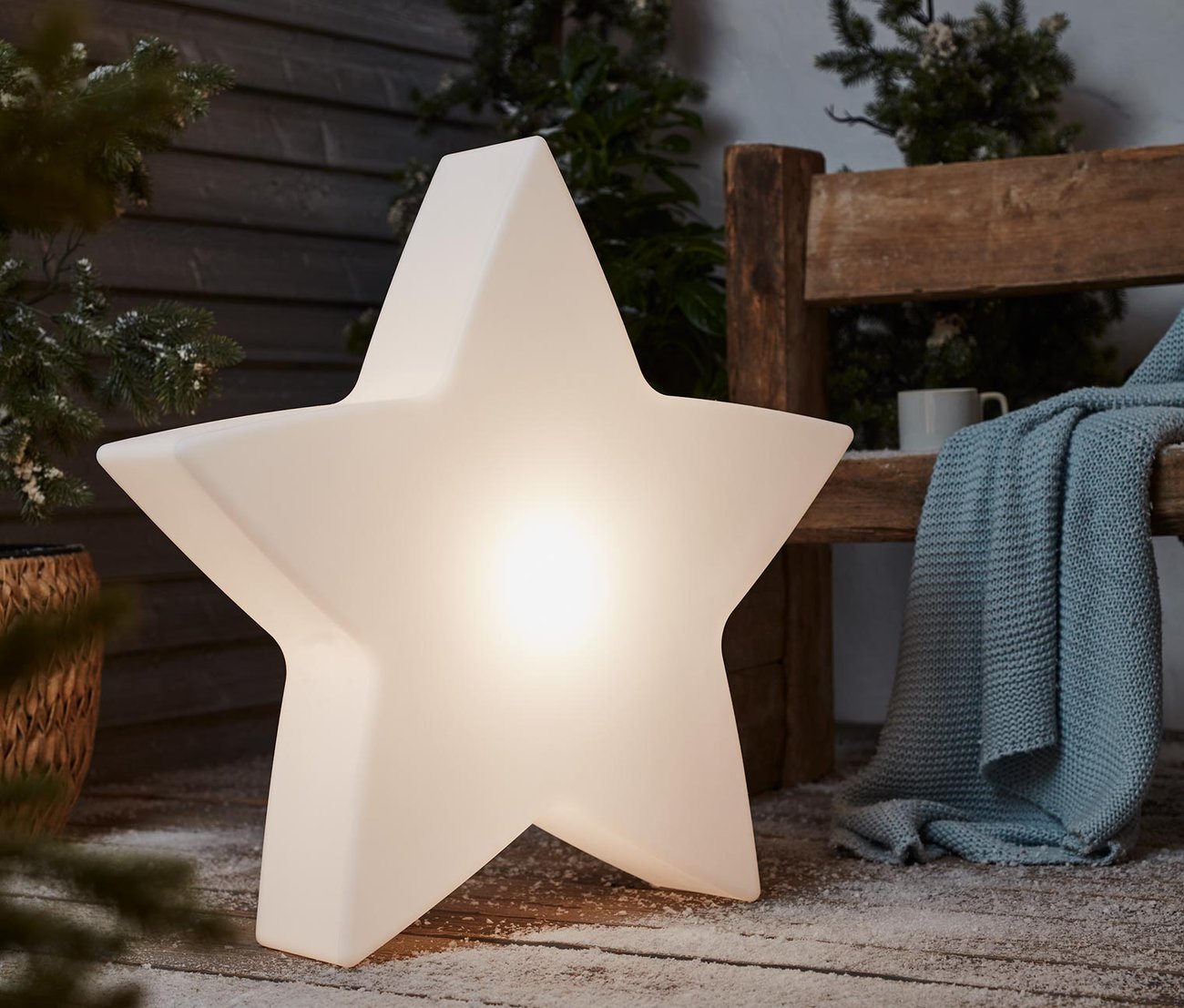 Solar-Outdoorleuchte »Stern«
