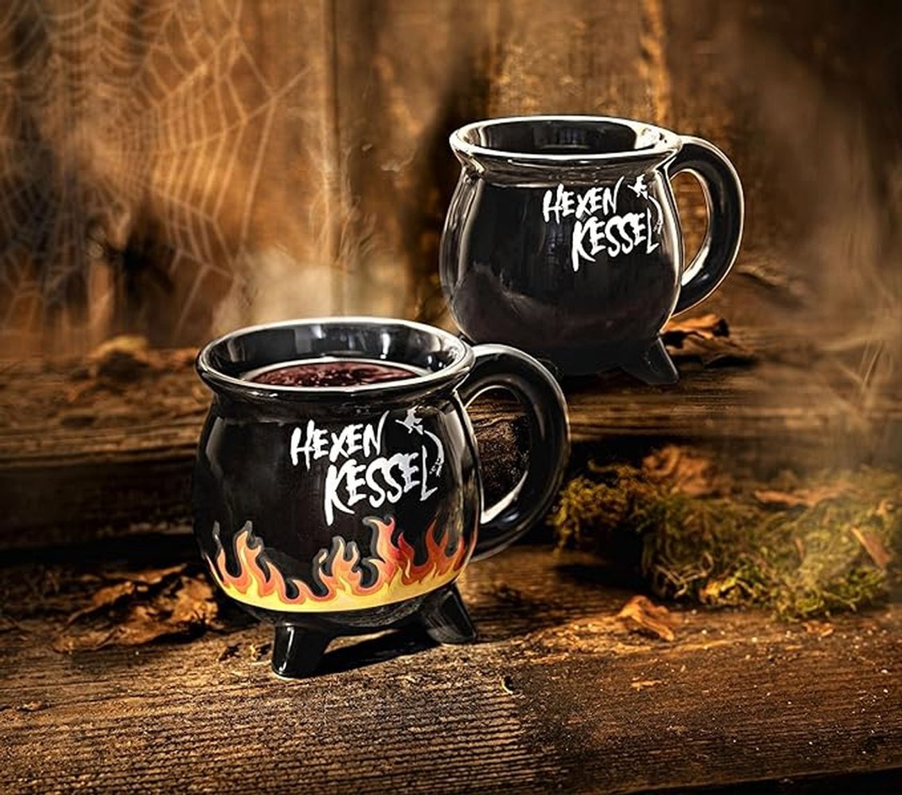 Tasse „Hexenkessel" mit Zauber-Effekt