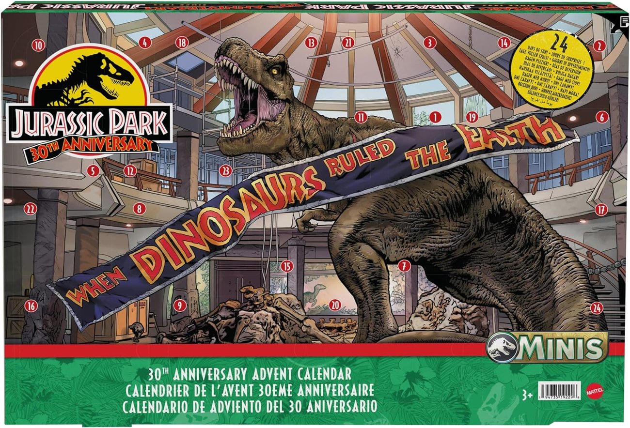 JURASSIC WORLD 30. Jubiläum Adventskalender