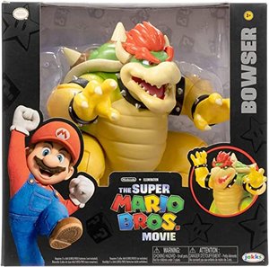 Bowser Figur mit Feuerspucken Funktion