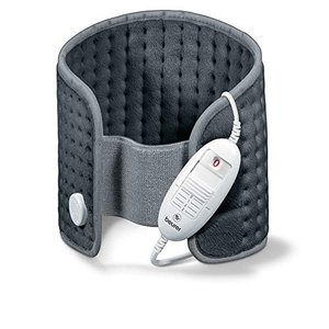 Beurer HK 49 Cosy Heizkissen zur Anwendung an Bauch und Rücken, mit Gummiband und Klettverschluss, A