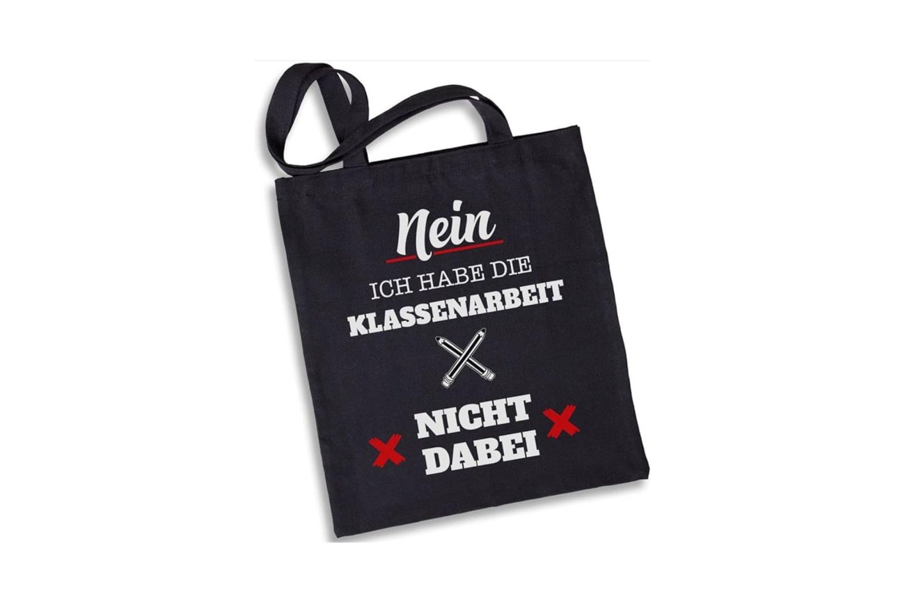 Baumwolltasche mit Spruch