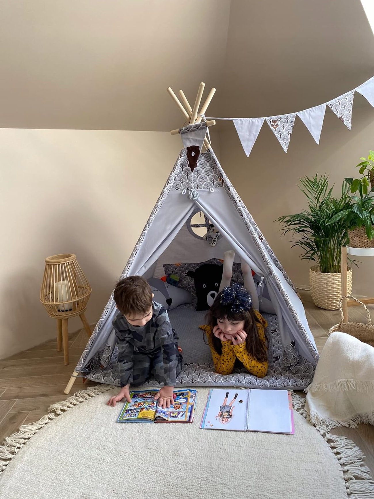 Izabell Kinder-Spielzelt Teepee