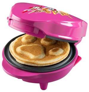 „PAW Patrol“-Waffeleisen mit Pfoten-Motiv, rosa