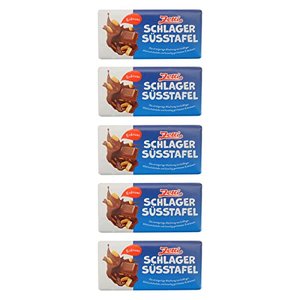 5er Pack Zetti Schlagersüsstafel Schokolade (5 x 100 g)