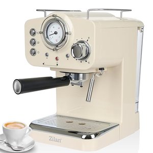 Zilan Espressomaschine Siebträger mit Milchaufschäumer