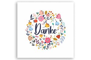 Friendly Fox Dankeskarte