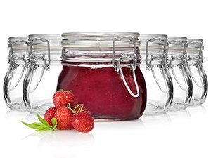 Bormioli 6er Set Bügelverschlussgläser Fido 500 ml Rocco
