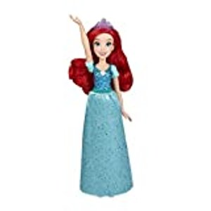 Hasbro E4156ES2 Disney Prinzessin Schimmerglanz Arielle Modepuppe mit glitzerndem Rock