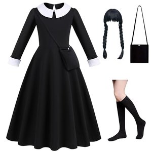 Wednesday Kostüm Kinder