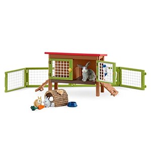 schleich FARM WORLD Kaninchenstall