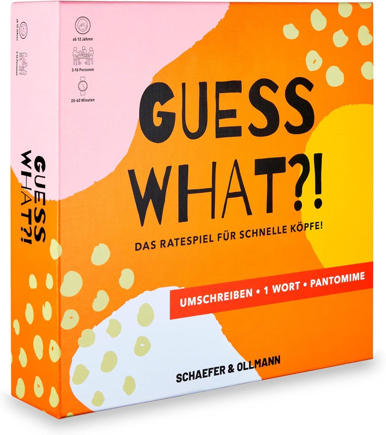 GUESS WHAT?! - Das Ratespiel für schnelle Köpfe!