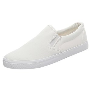 Weiße Slip On-Sneaker