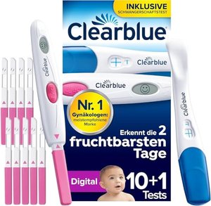 Clearblue Ovulationstest Digital und Schwangerschaftstest