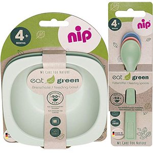 nip eat green Geschirrset ab 4. Monat