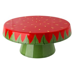 Kuchenplatte im Erdbeer-Design