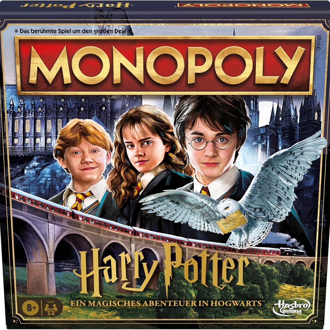 Monopoly&#x20;Harry&#x20;Potter,&#x20;das&#x20;Klassische&#x20;Brettspiel&#x20;in&#x20;magischer&#x20;Ausgabe