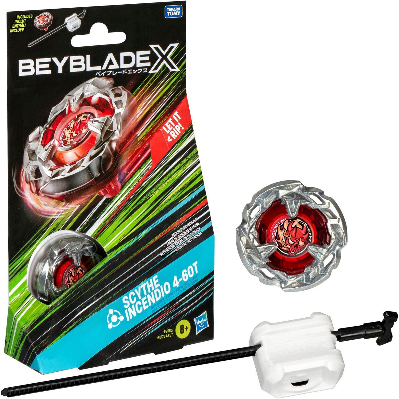 Beyblade X Scythe Incendio 4-60T