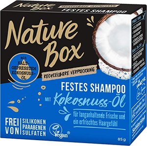 Nature Box Fest-Shampoo Kokosnuss-Öl, 85 g