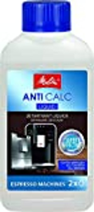 Melitta Flüssig-Entkalker für Kaffeevollautomaten und Espressomaschinen (Anti Calc, 250 ml)