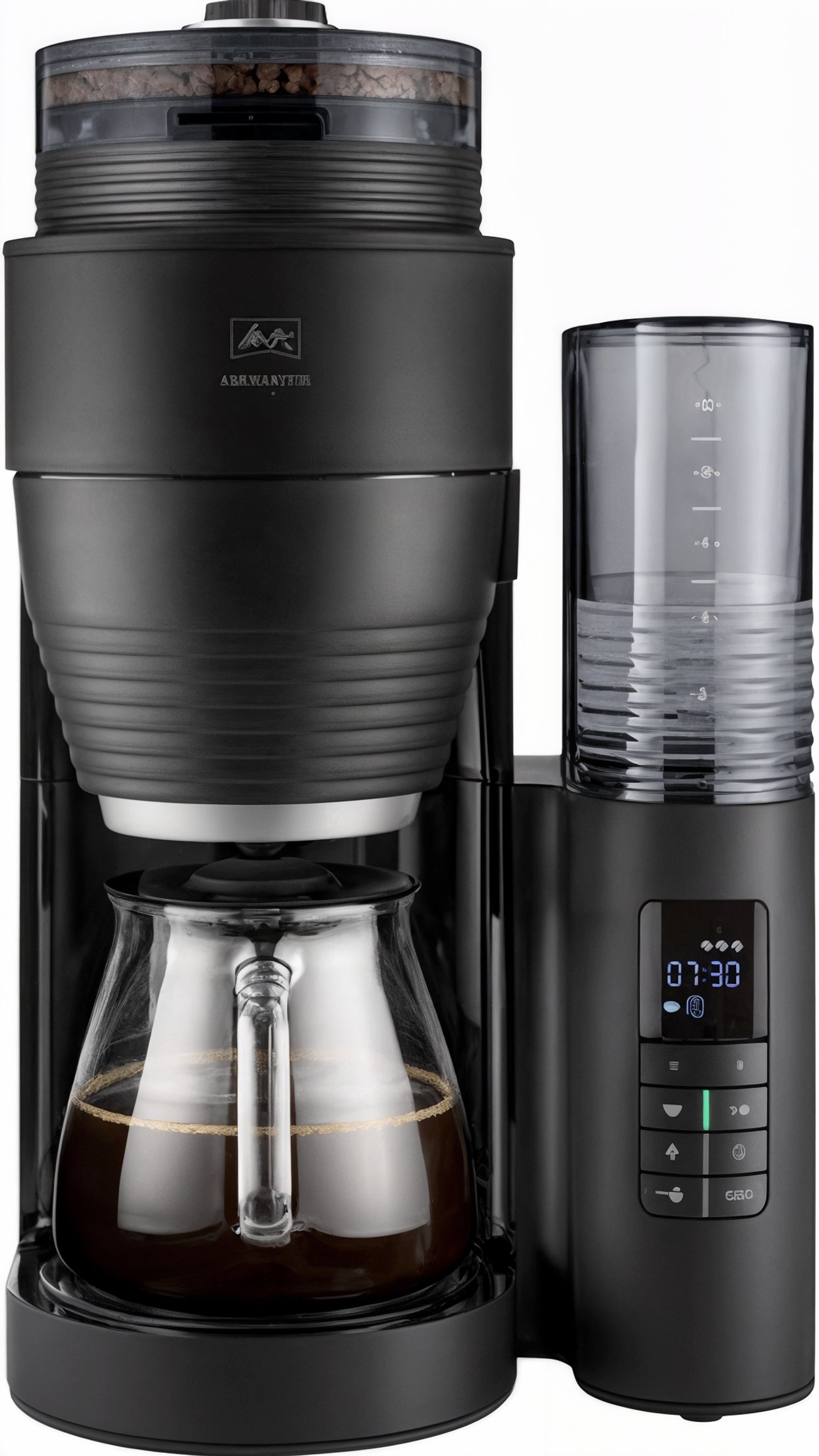 Melitta AromaFresh X - Filterkaffeemaschine mit Mahlwerk und Glaskanne