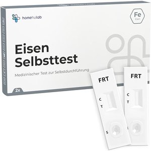 Homehulab 2x Eisenwert Selbsttests