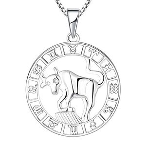 Stier Halskette, Silber