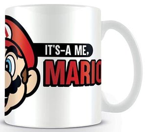 Nintendo Tasse: Its A Me, Mario, Keramik, Mehrfarbig