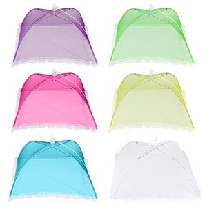 JSMTKJ Fliegenhaube, 6er Pack, faltbar