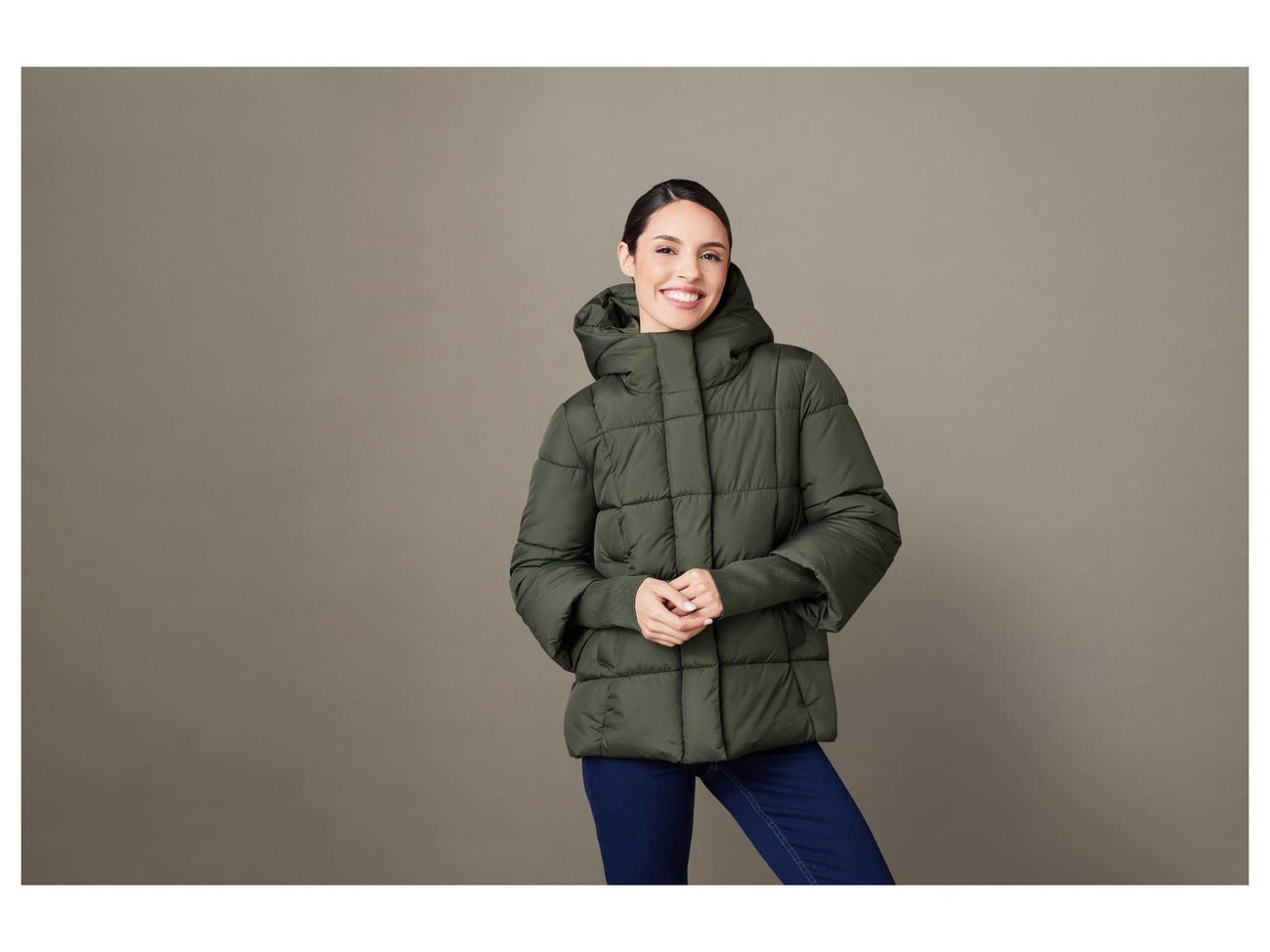 esmara Damen Thermo-Steppjacke mit Kapuze