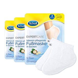 Scholl EXPERTCARE Intensiv pflegende Fußmaske in Socken 