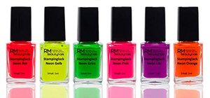 Cooler Neon-Nagellack für deine Valentinstags-Nägel!