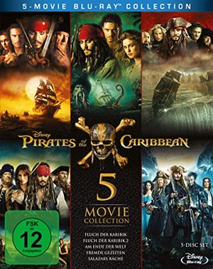 Pirates of the Caribbean 1-5 Box [Blu-ray]