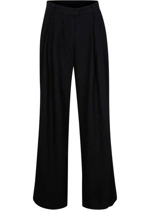 Palazzo-Hose mit Leinen