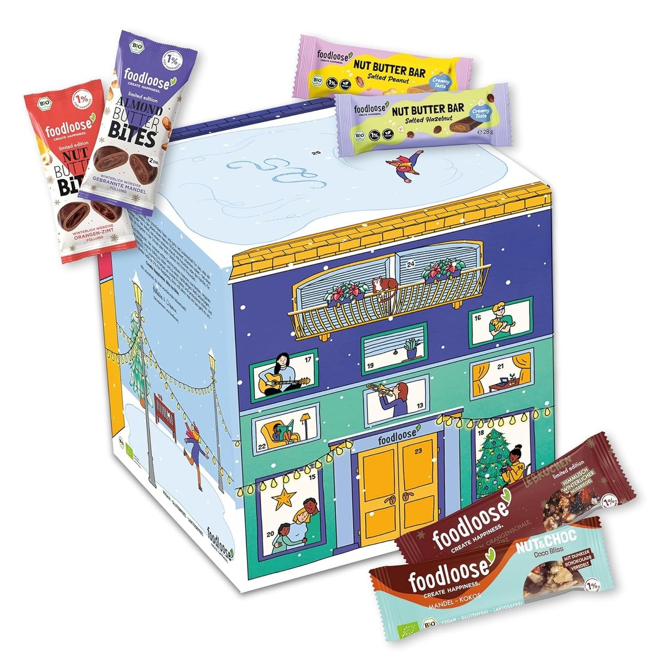 foodloose - Bio-Snack Adventskalender 2024