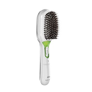 Braun Satin Hair 7 IONTEC Haarbürste BR750, mit natürlichen Borsten und Ionentechnologie zur Förderu