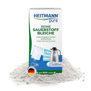 HEITMANN pure Reine Sauerstoffbleiche: Ökologisches Bleichmittel, hohe Waschkraft gegen Flecken & Sc