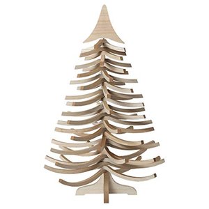 Weihnachtsbaum Tannenbaum Christbaum aus Fichtenholz - Klapptanne - 157x104 cm - 20167-23