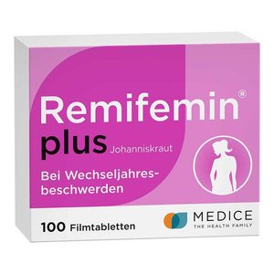 remifemin PLUS Johanniskraut Filmtabletten, 100 St Filmtabletten