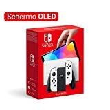 Nintendo Switch-Konsole (OLED-Modell) : Neue Version, intensive Farben, 7-Zoll-Bildschirm - mit eine