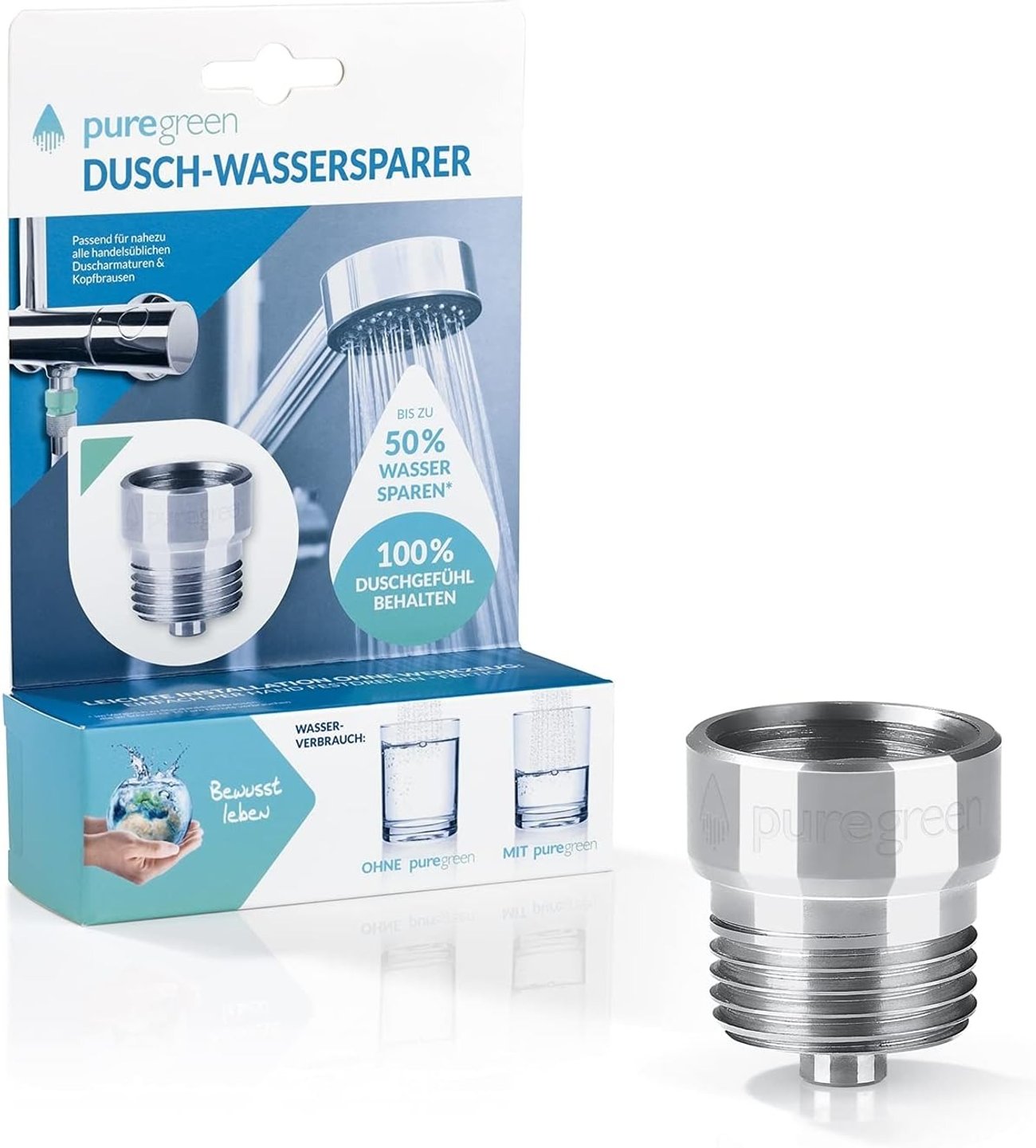 Puregreen Dusch-Wassersparer