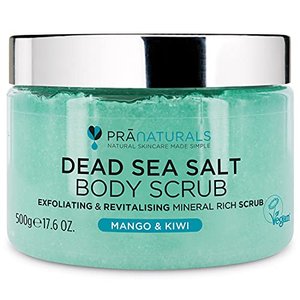PraNaturals Körperpeeling mit Salz aus dem Toten Meer