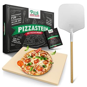 Pizza&#x20;Divertimento&#x20;Pizzastein&#x20;f&#x00FC;r&#x20;Backofen&#x20;&amp;&#x20;Gasgrill&#x20;&#x2013;&#x20;inkl.&#x20;Pizzaschieber