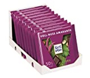 Ritter Sport Dunkle Voll-Nuss Amaranth (10 x 100 g)