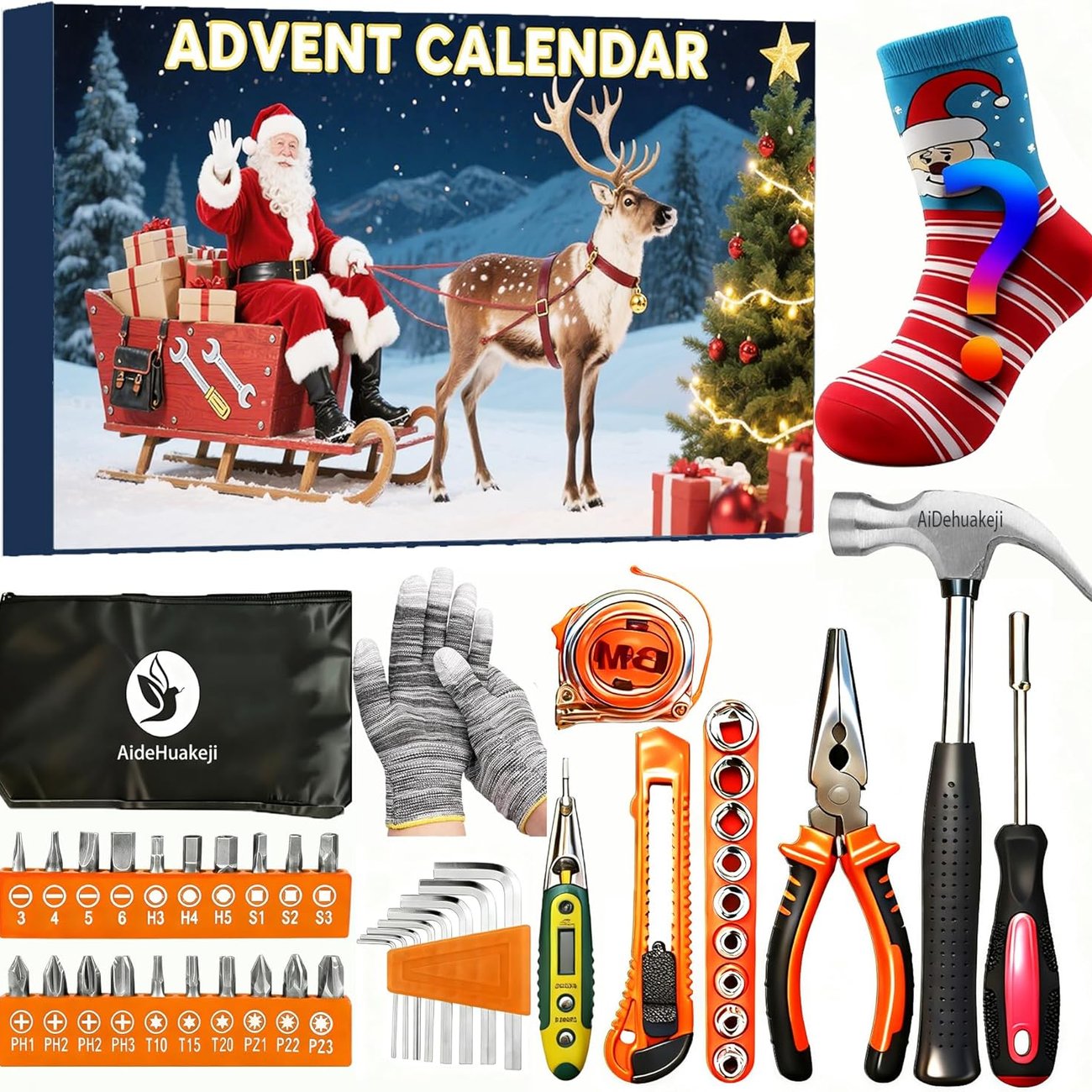 Werkzeug Adventskalender 2025 für Männer