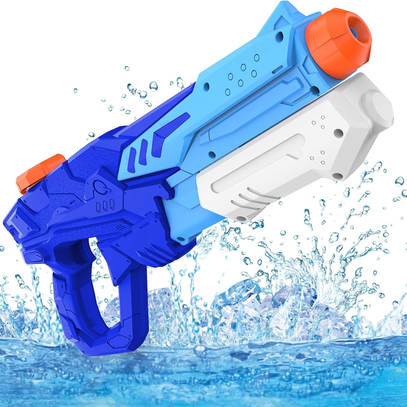 Kiztoys&1 Kiztoys&1 Wasserpistolen für Kinder, leistungsstarke Wasserpistolen für 600 ml Wasser