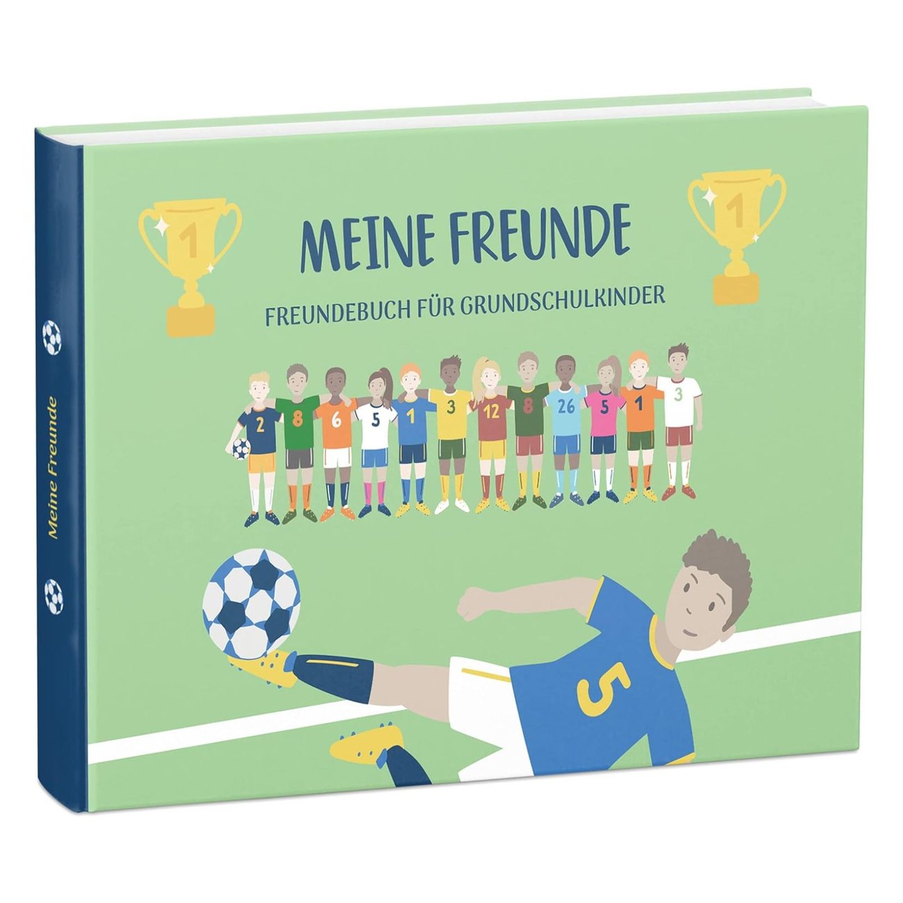 Freundebuch Fußball Design
