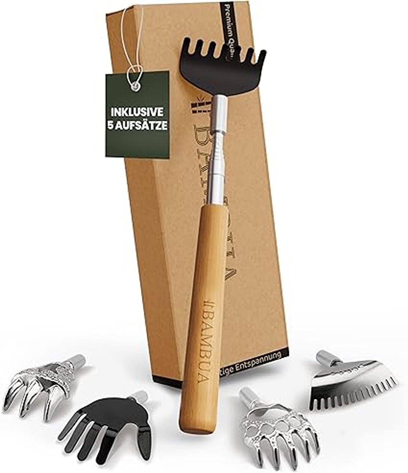 Rückenkratzer ausziehbar von Bambua