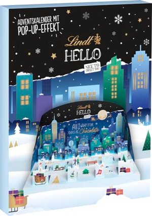 Hello-Adventskalender Pop Up von Lindt