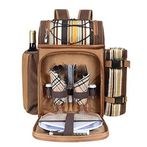 Hap Tim Picknick-Rucksack-Kühler für 2 Personen